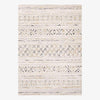 Tapis rectangle beige style scandinave