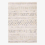 Tapis rectangle beige style scandinave