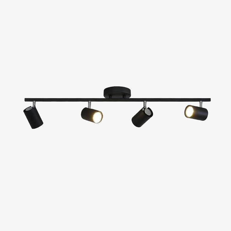 Barre spots LEDs ajustables moderne
