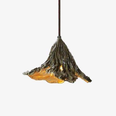 pendant light Tea leaf bark design