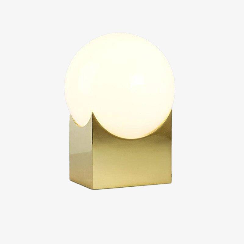 Bedside lamp on a cube stand