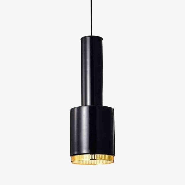 Suspension design LED en tube métal style Loft Industriel