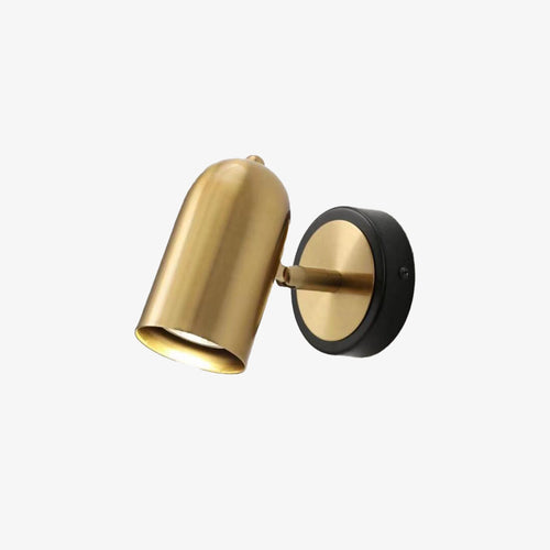 Applique murale design en métal doré Gounod