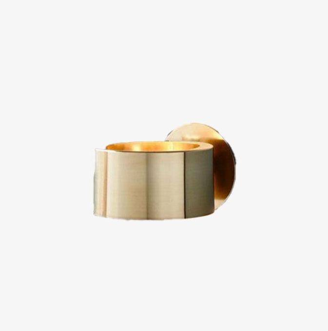 Aplique LED design anillo de oro