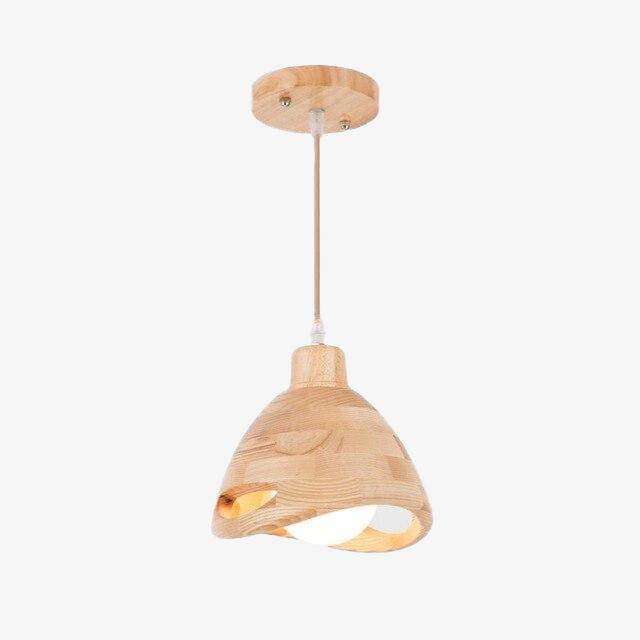 Lámpara de suspensión madera design Bar de estilo japonés
