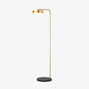 Lampadaire design doré arrondi Study