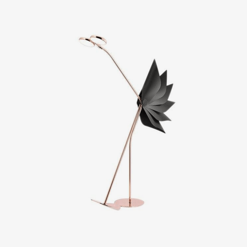 Lampadaire design LED en forme d'autruche Créative