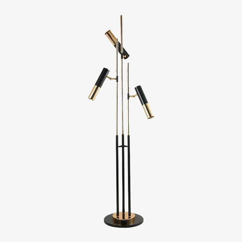 Lampadaire design LED tripes pied et lampes dirigeables Floor