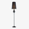 Lampadaire rustique avec abat-jour tissu