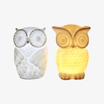 Lampe à poser à LED en forme d'hibou