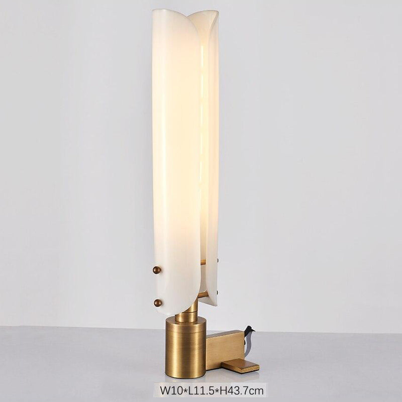 Steel cylindrical table lamp Tinella