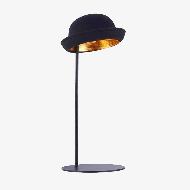 Design table lamp in the shape of a hat Moth