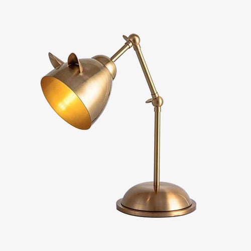 Lampe à poser LED à oreilles métalliques Lapin ou Chat