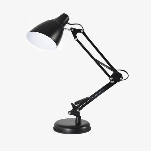 Lampe de bureau avec bras articulé ajustable en métal Reading
