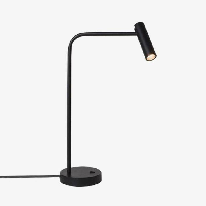 Lampe de bureau ou chevet à LED avec spot ajustable en aluminium