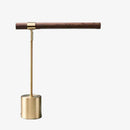 Lampe de bureau ou de chevet design dorée à LED Protection