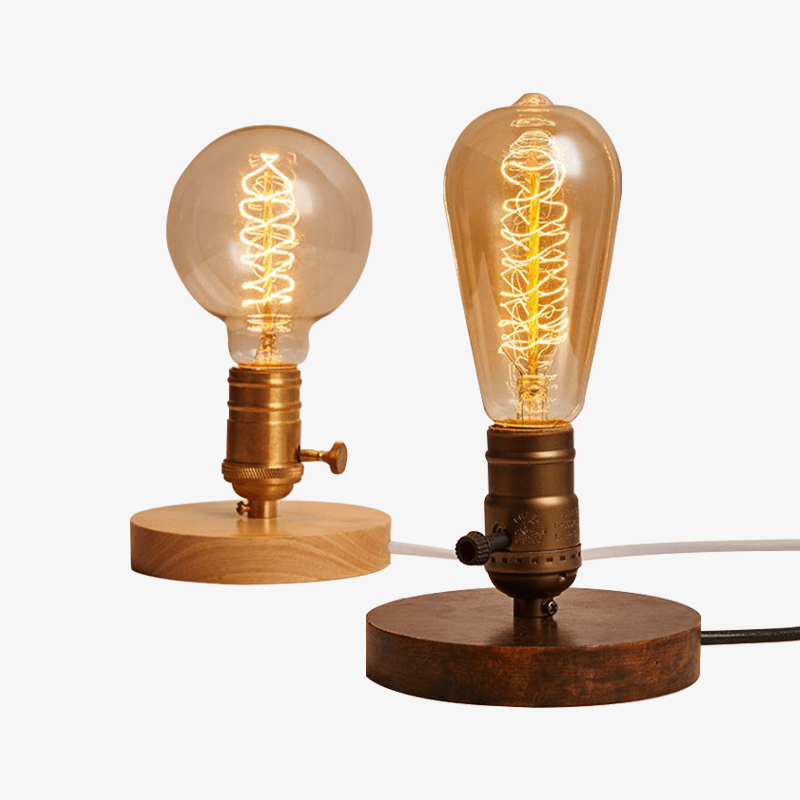 Lampe de chevet Vintage Edison Deco Coffee