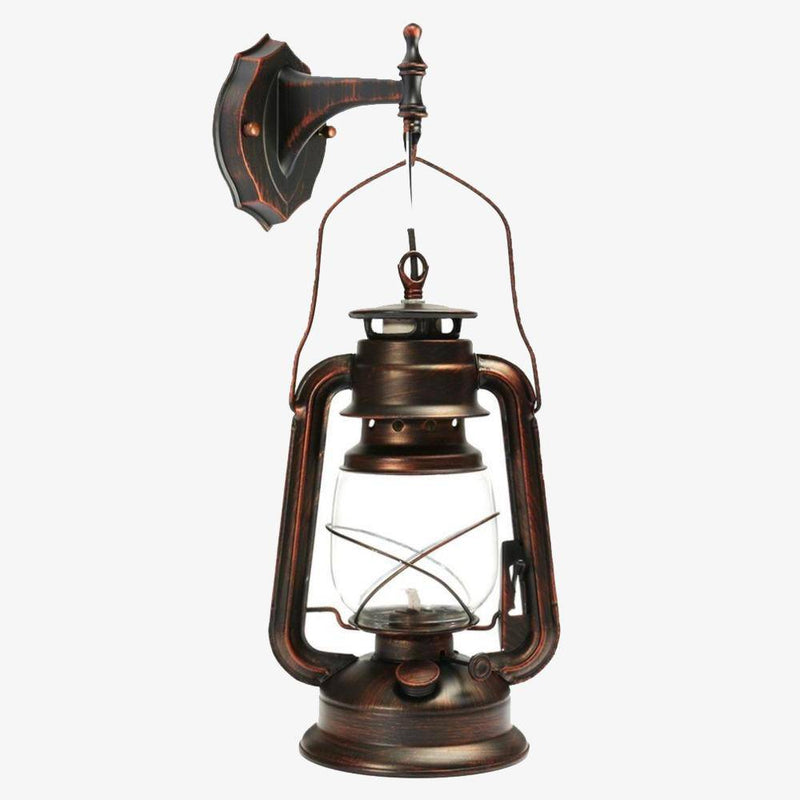 Lanterne extérieur vintage style cuivre
