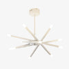 Lustre design à barres chromé Hanging