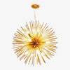 Lustre design moderne en aluminium doré Prosperity