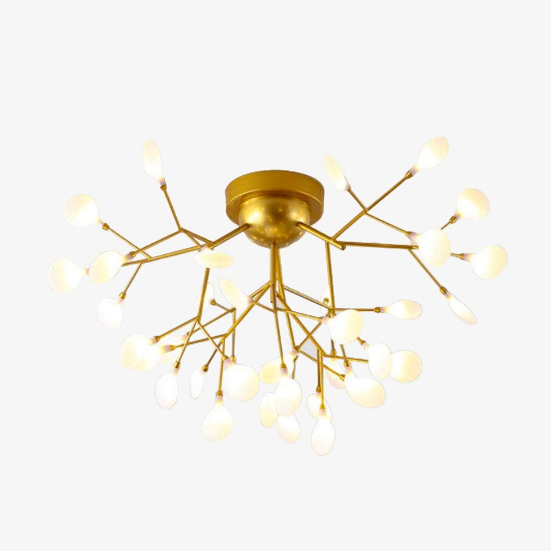 Shanna modern branch-shaped LED chandelier