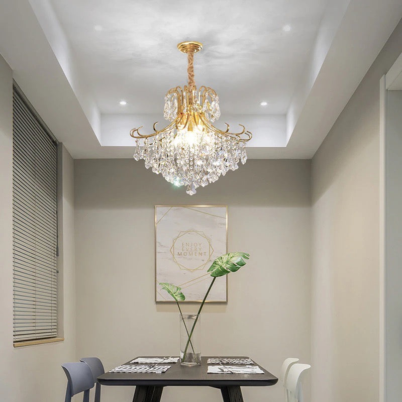 Lustre en cristal chandelier Luxe