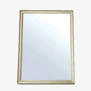 Miroir mural rectangulaire avec cadre en métal Narrow