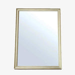 Miroir mural rectangulaire avec cadre en métal Narrow