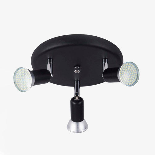 Plafonnier à spots LED noir Modern