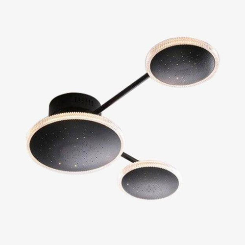 Plafonnier design avec plusieurs ronds LED Creative