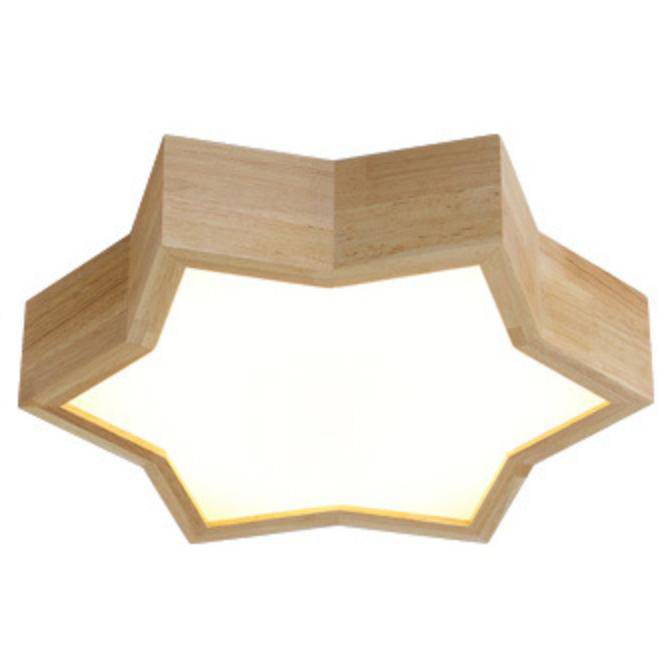 Star shaped wooden Ceiling