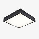 Plafonnier LED carré en métal Stepless