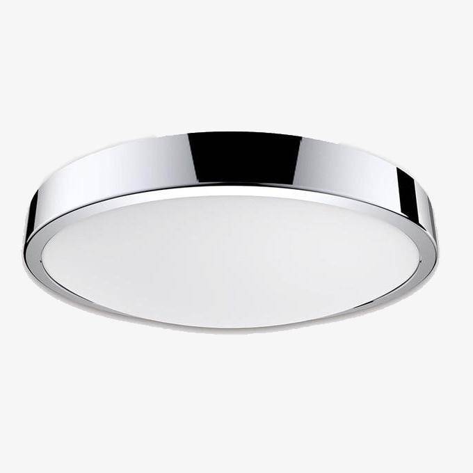 Plafonnier LED chromée waterproof