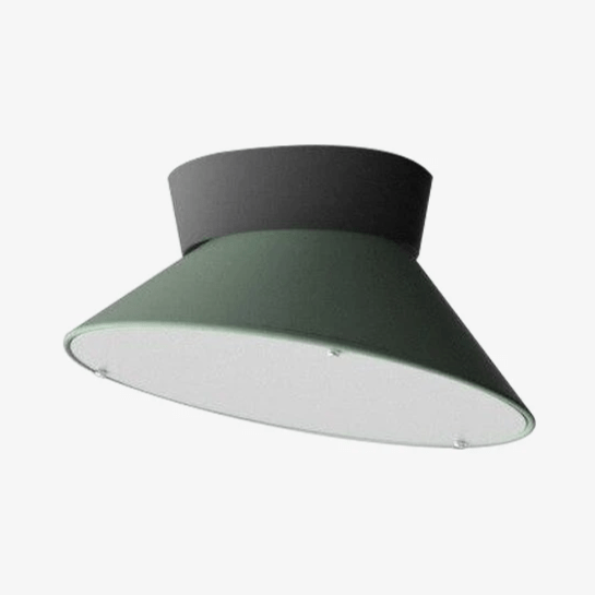 Plafonnier LED conique coloré dirigeable Macaron