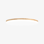 Plafonnier LED en bois moderne (rond ou carré) Art