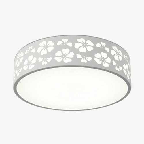 Plafonnier LED rond à fleurs Plum