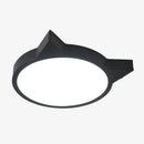 Plafonnier LED tête de chat