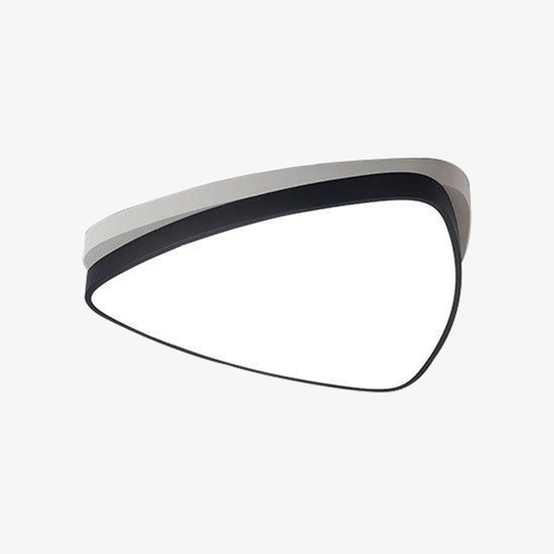 Plafonnier LED triangle arrondi bicolore Bwart
