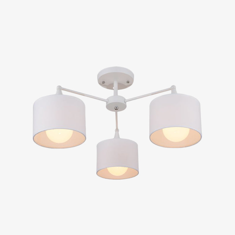 Modern ceiling lamp with multiple conical shades Romero