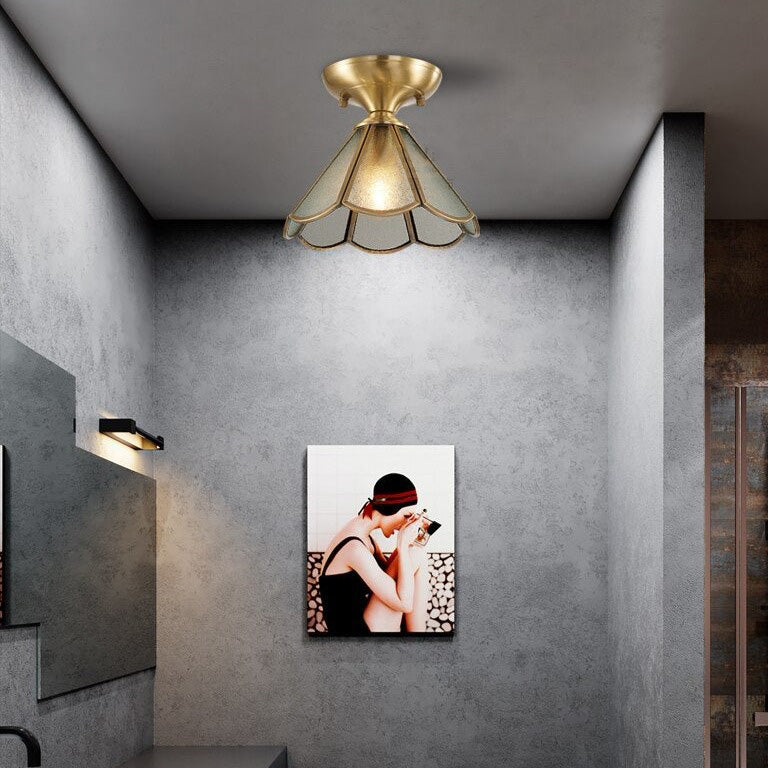 Plafonnier moderne conique style européen Alya - vue 2 sur 5