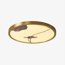 Plafonnier moderne et rond style chinois Seungri