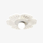 Plafonnier moderne LED en forme de fleur Majesty