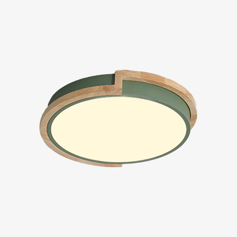 Plafonnier moderne minimaliste rond et lumière dimmable Celeste