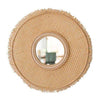 Miroir mural rond en rotin Literature