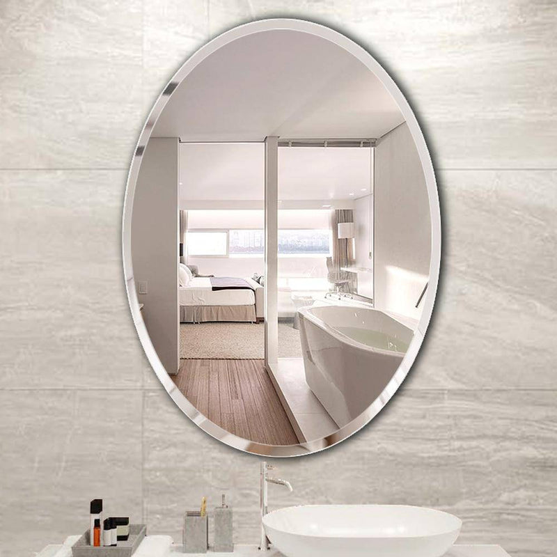 Miroir mural ovale Makeup