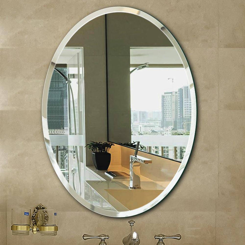 Miroir mural ovale Makeup
