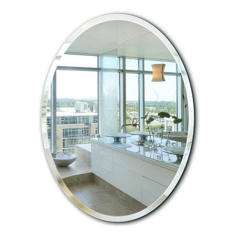 Miroir mural ovale Makeup