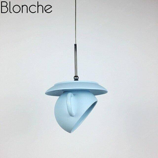 pendant light design ceramic cup colored Kitchen