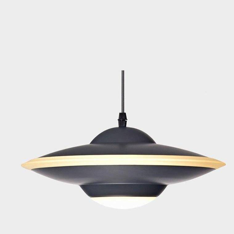 pendant light LED design with lampshade saucer metal Industrial