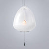 Suspension LED design formes en verre coloré Loft